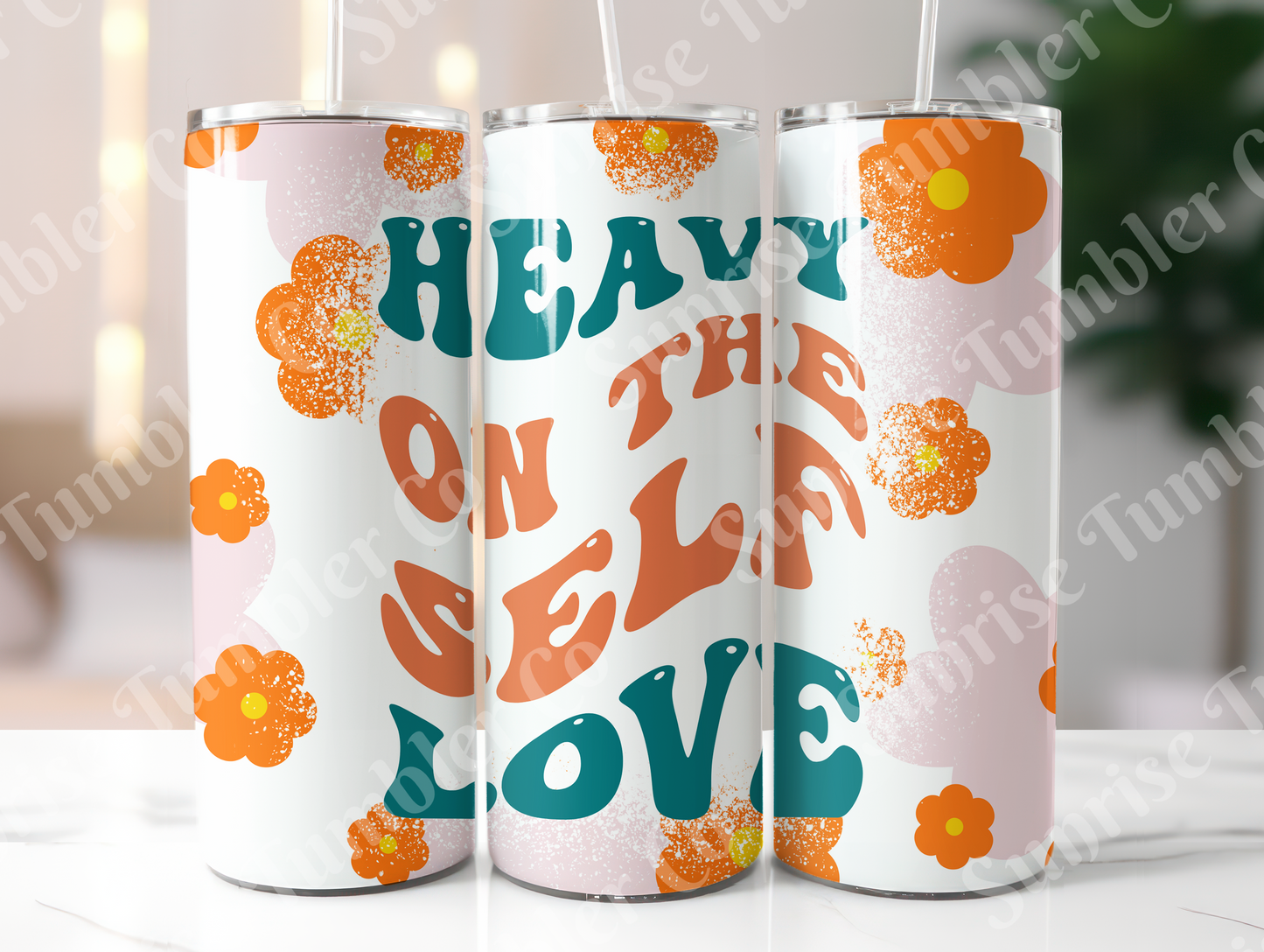 Hippie & Retro Art Variety Part 1 - 20oz and 30oz Tumblers (Glow In The Dark Green And Blue Available)