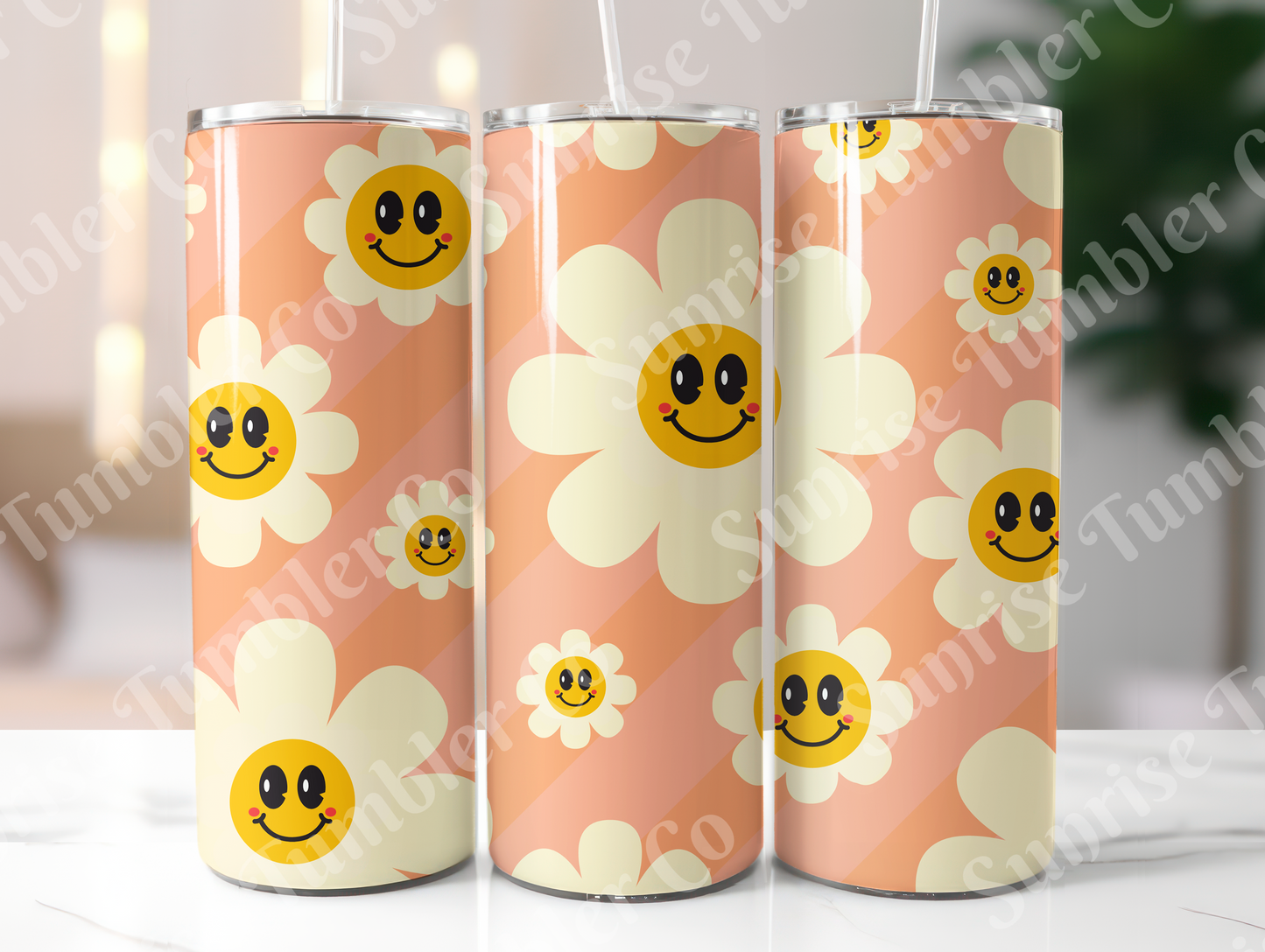 Hippie & Retro Art Variety Part 2 - 20oz and 30oz Tumblers (Glow In The Dark Green And Blue Available)
