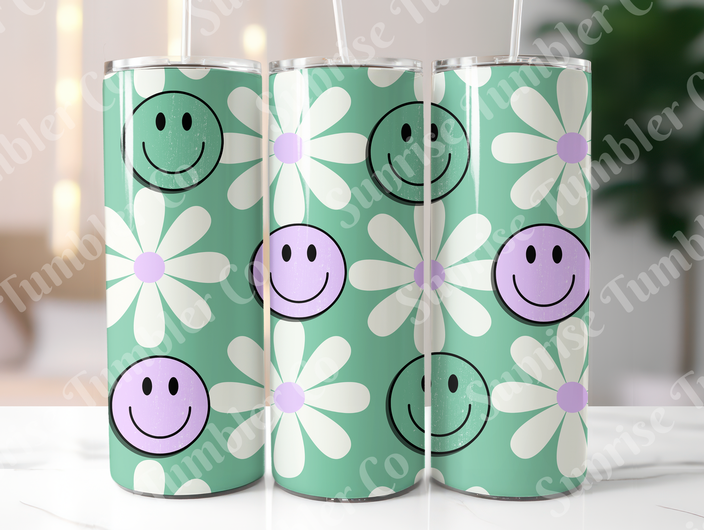 Hippie & Retro Art Variety Part 2 - 20oz and 30oz Tumblers (Glow In The Dark Green And Blue Available)