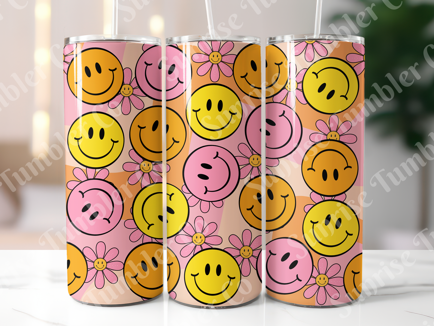 Hippie & Retro Art Variety Part 2 - 20oz and 30oz Tumblers (Glow In The Dark Green And Blue Available)