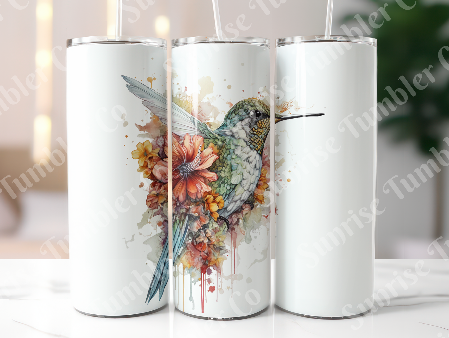 Hummingbird Variety Part 1 - 20oz and 30oz Tumblers (Glow In The Dark Green And Blue Available)