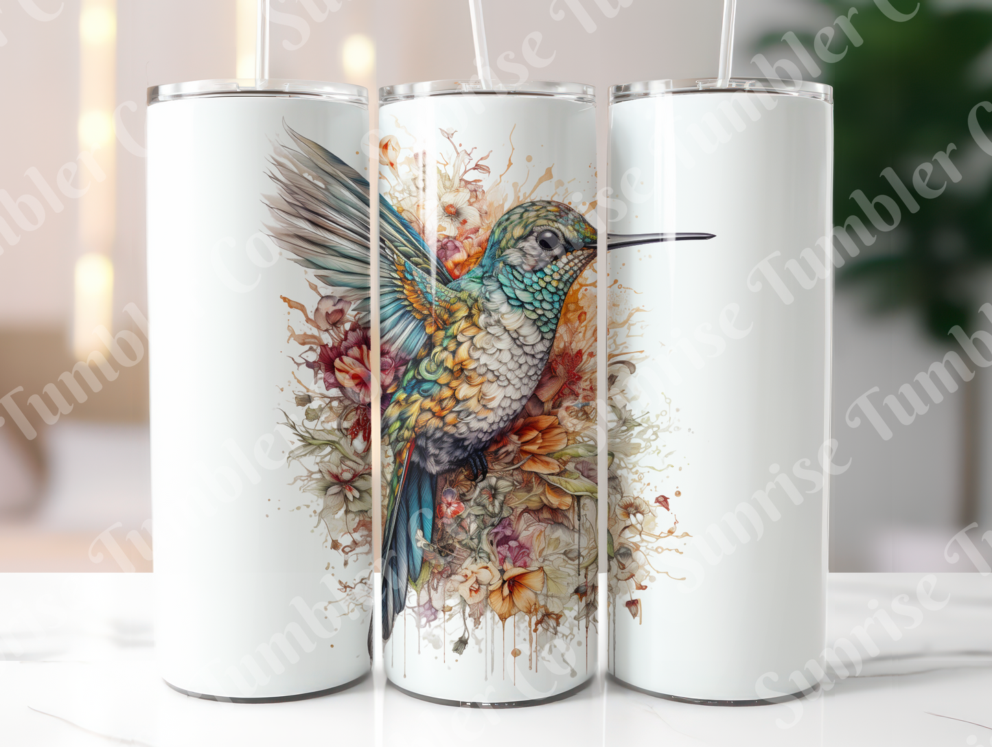 Hummingbird Variety Part 1 - 20oz and 30oz Tumblers (Glow In The Dark Green And Blue Available)
