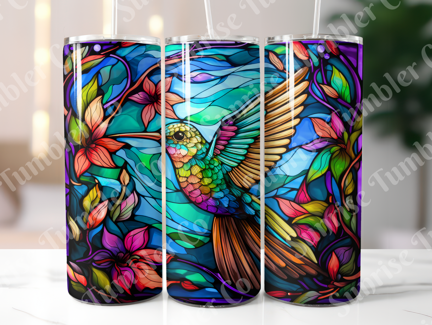 Hummingbird Variety Part 1 - 20oz and 30oz Tumblers (Glow In The Dark Green And Blue Available)