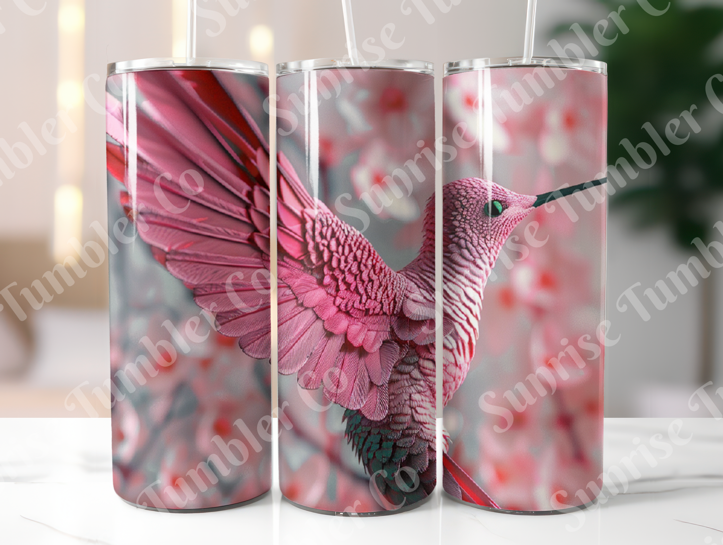 Hummingbird Variety Part 1 - 20oz and 30oz Tumblers (Glow In The Dark Green And Blue Available)