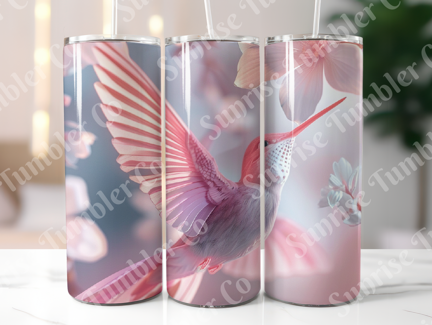 Hummingbird Variety Part 1 - 20oz and 30oz Tumblers (Glow In The Dark Green And Blue Available)