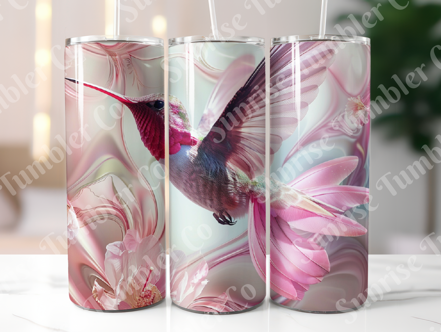 Hummingbird Variety Part 2 - 20oz and 30oz Tumblers (Glow In The Dark Green And Blue Available)