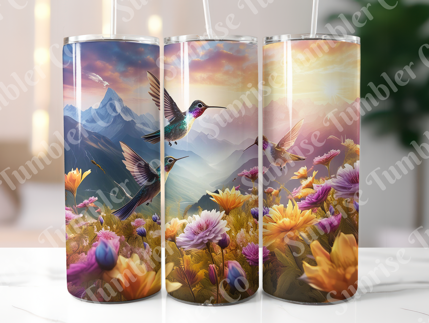 Hummingbird Variety Part 2 - 20oz and 30oz Tumblers (Glow In The Dark Green And Blue Available)