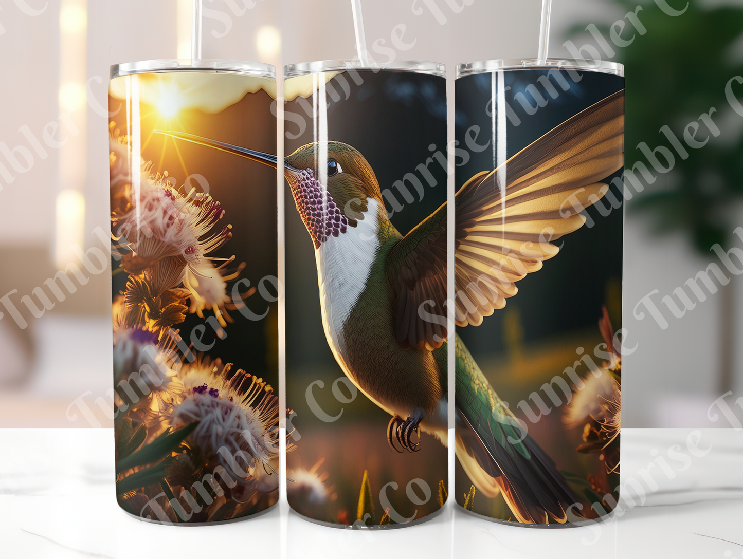 Hummingbird Variety Part 2 - 20oz and 30oz Tumblers (Glow In The Dark Green And Blue Available)