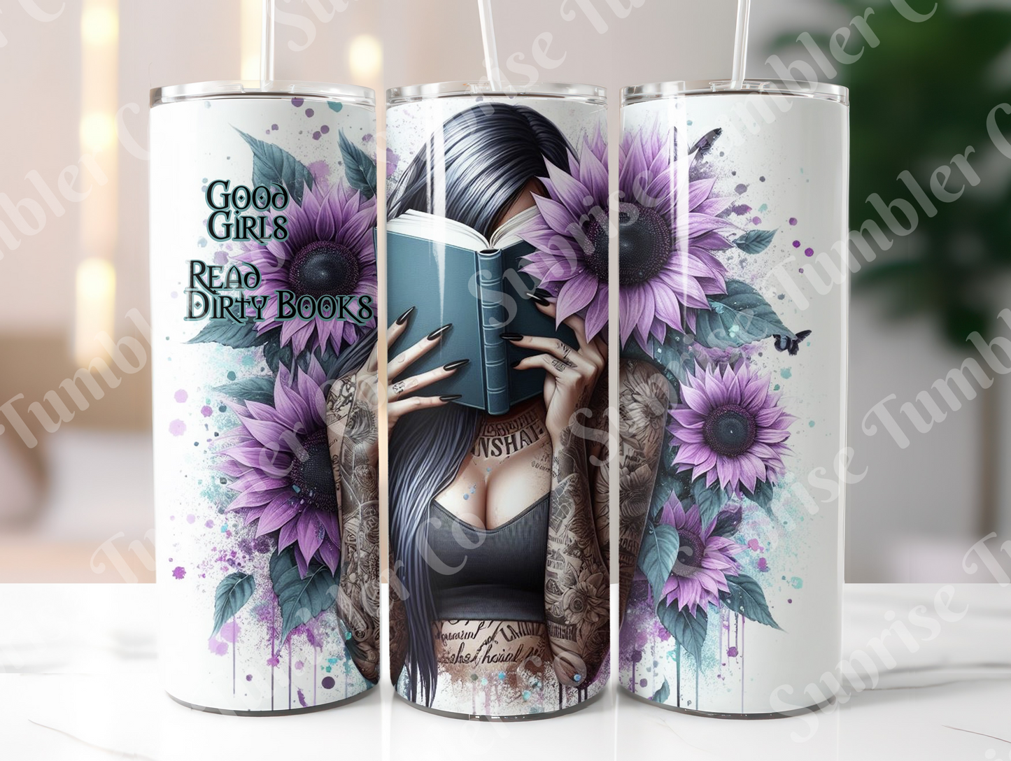 Book Variety - 20 oz and 30 oz Tumblers (Glow In The Dark Option Available)
