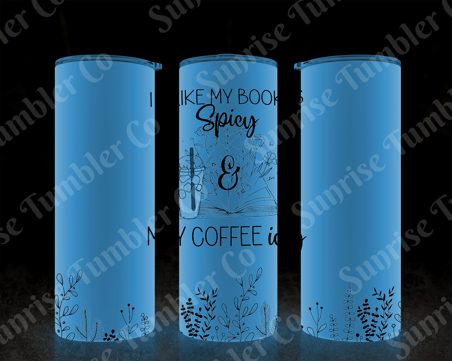 Book Variety - 20 oz and 30 oz Tumblers (Glow In The Dark Option Available)