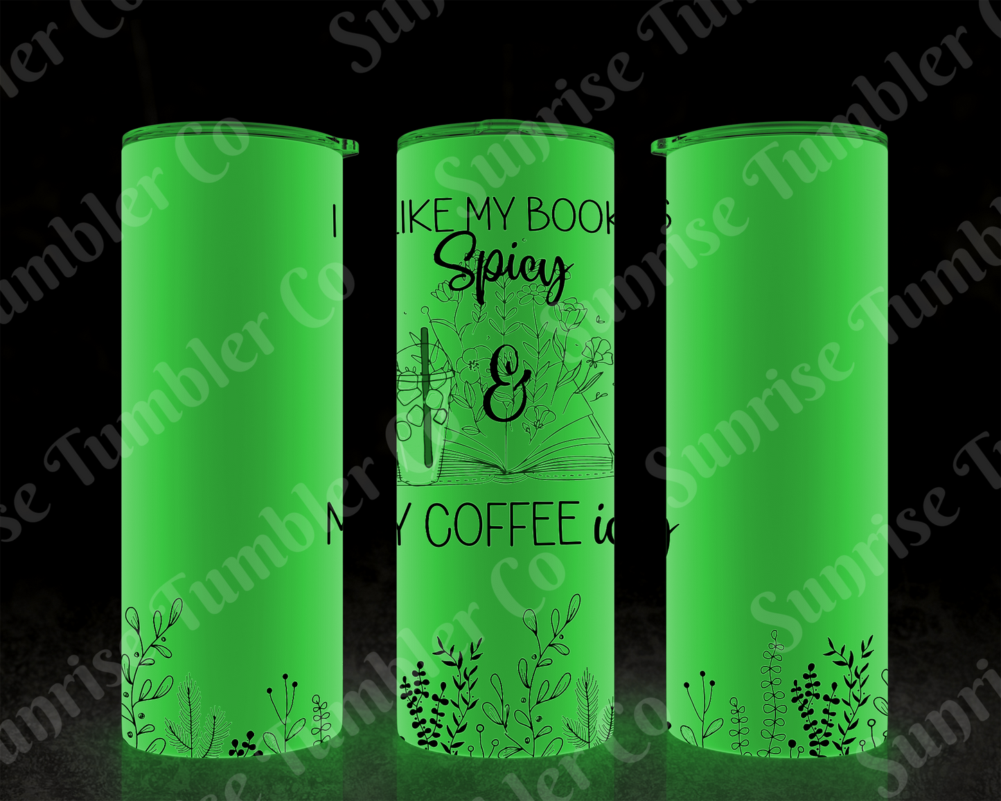 Book Variety - 20 oz and 30 oz Tumblers (Glow In The Dark Option Available)