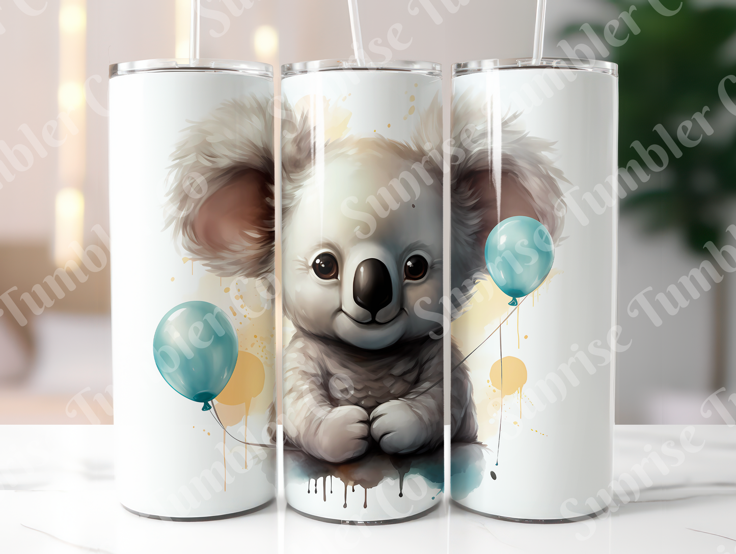 Koala Variety Part 1 - 20oz and 30oz Tumblers (Glow In The Dark Green And Blue Available)