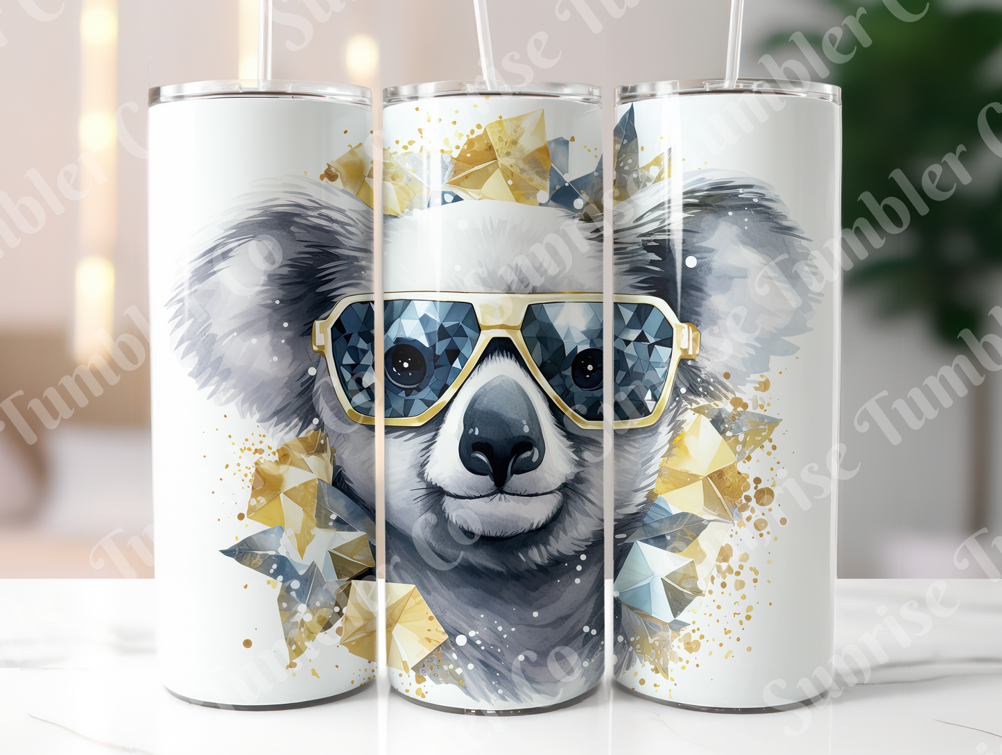 Koala Variety Part 1 - 20oz and 30oz Tumblers (Glow In The Dark Green And Blue Available)