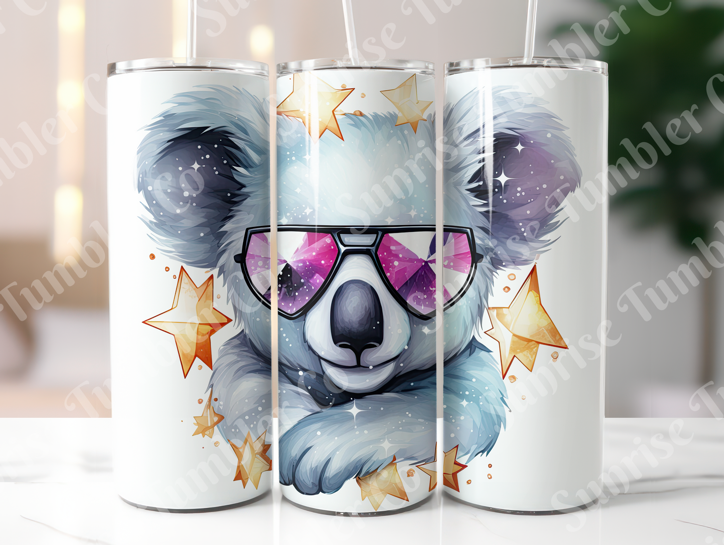 Koala Variety Part 1 - 20oz and 30oz Tumblers (Glow In The Dark Green And Blue Available)