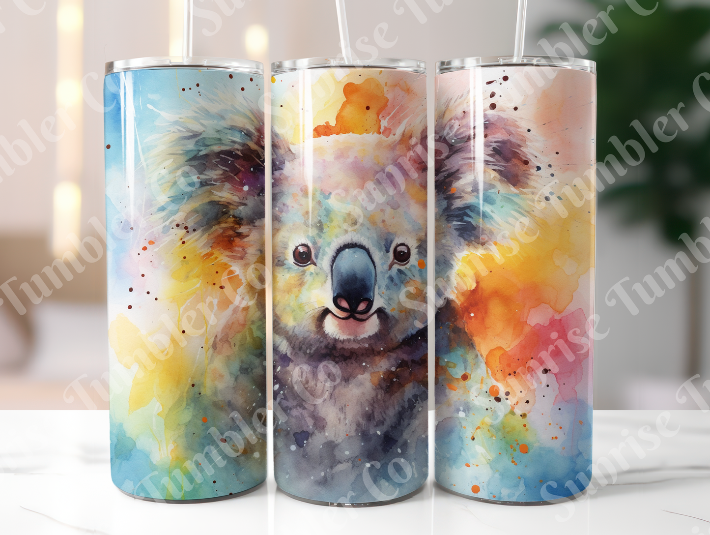 Koala Variety Part 1 - 20oz and 30oz Tumblers (Glow In The Dark Green And Blue Available)