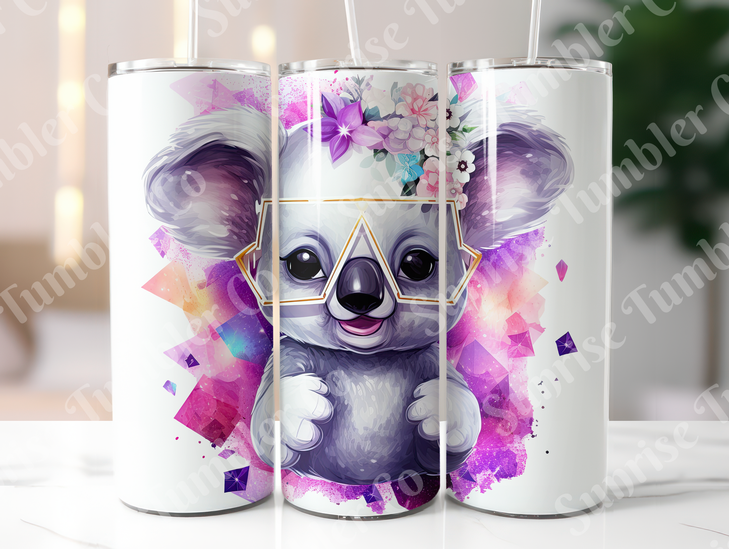 Koala Variety Part 1 - 20oz and 30oz Tumblers (Glow In The Dark Green And Blue Available)