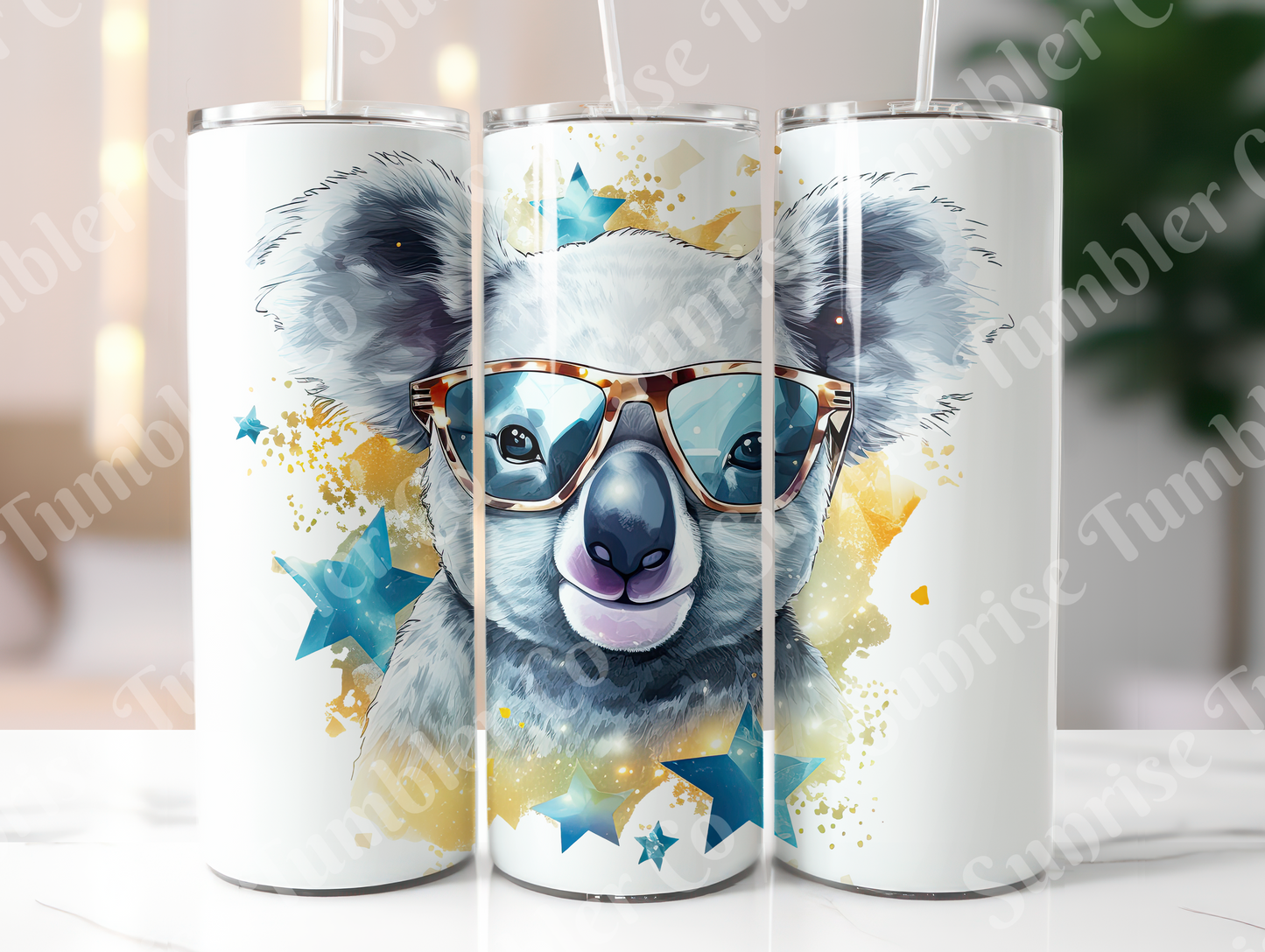 Koala Variety Part 1 - 20oz and 30oz Tumblers (Glow In The Dark Green And Blue Available)