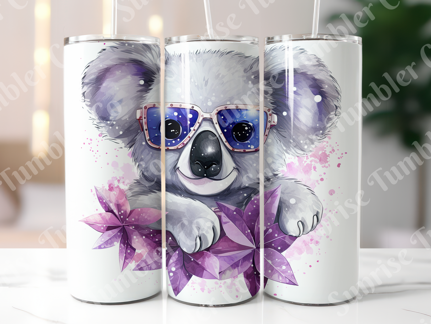 Koala Variety Part 1 - 20oz and 30oz Tumblers (Glow In The Dark Green And Blue Available)