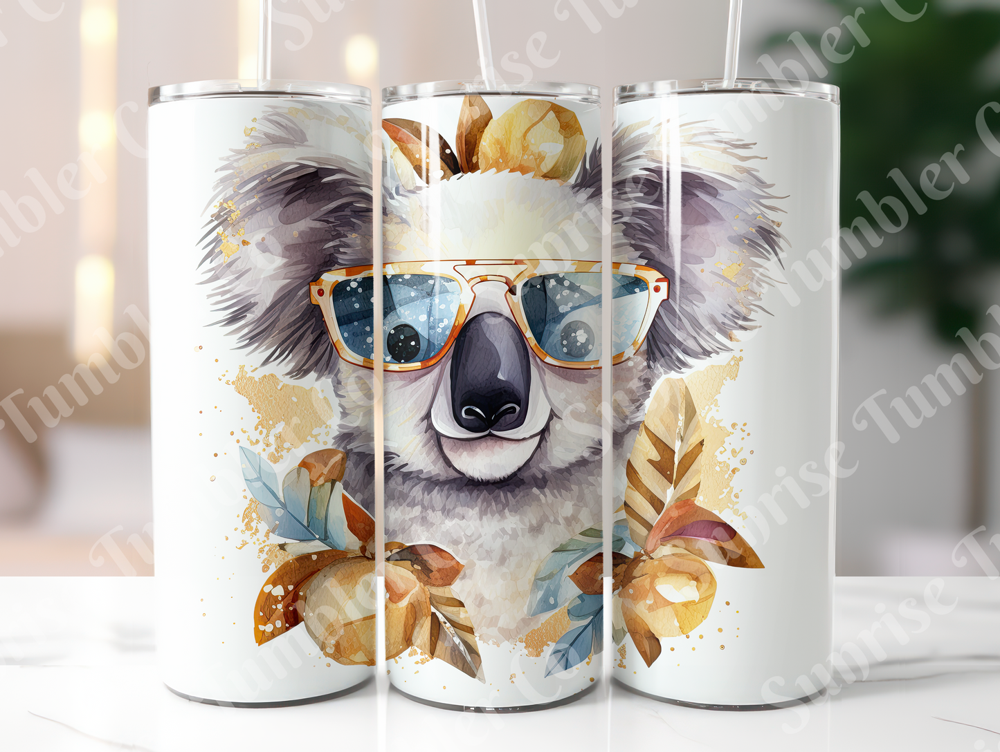 Koala Variety Part 1 - 20oz and 30oz Tumblers (Glow In The Dark Green And Blue Available)