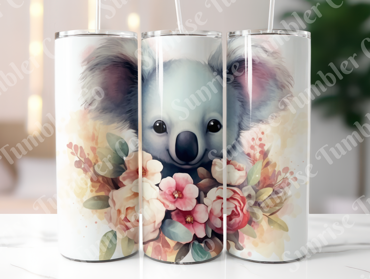 Koala Variety Part 1 - 20oz and 30oz Tumblers (Glow In The Dark Green And Blue Available)