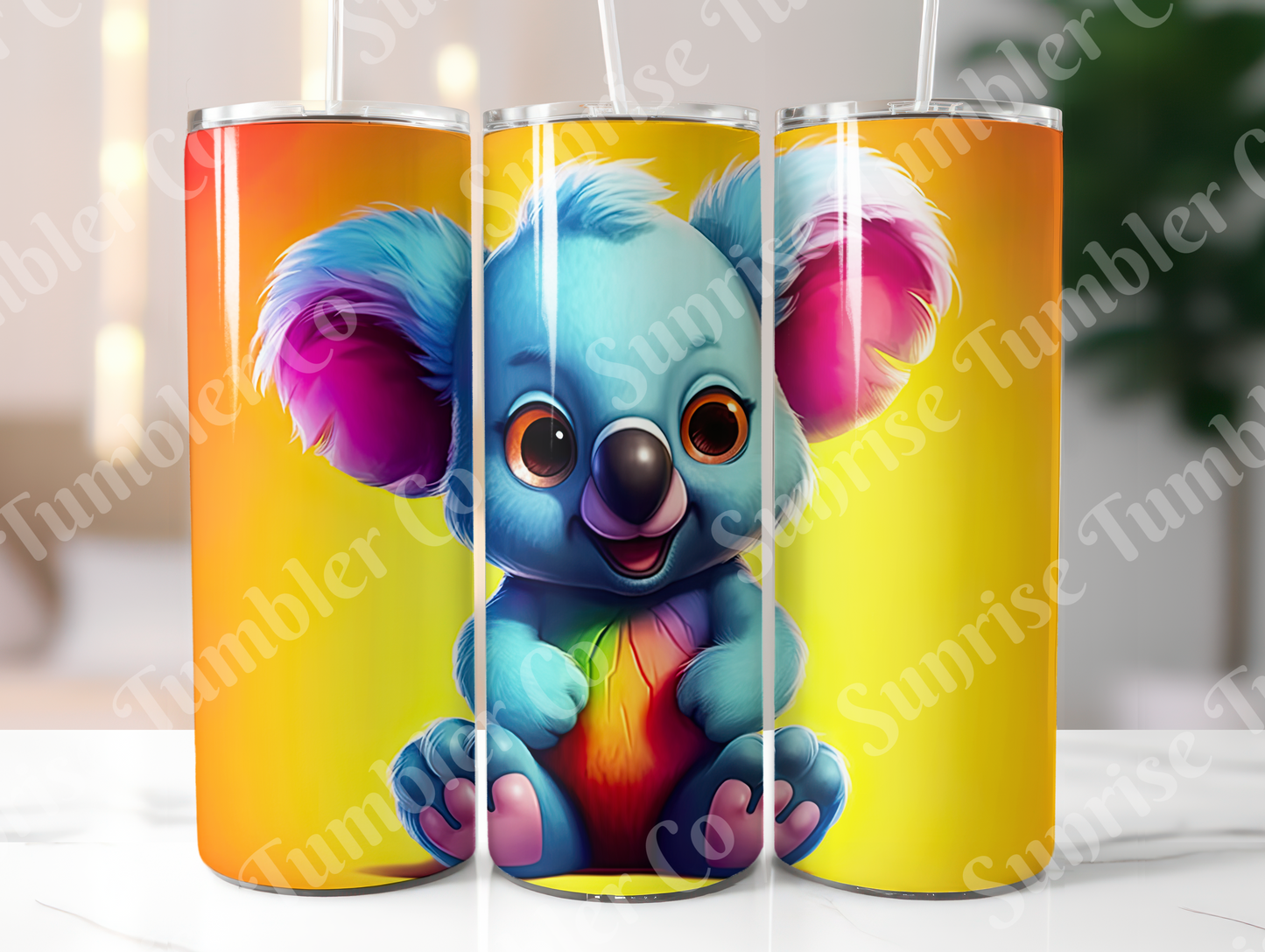 Koala Variety Part 1 - 20oz and 30oz Tumblers (Glow In The Dark Green And Blue Available)