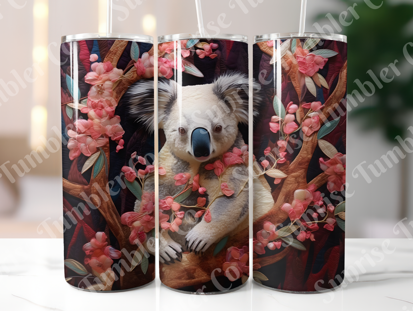 Koala Variety Part 2 - 20oz and 30oz Tumblers (Glow In The Dark Green And Blue Available)