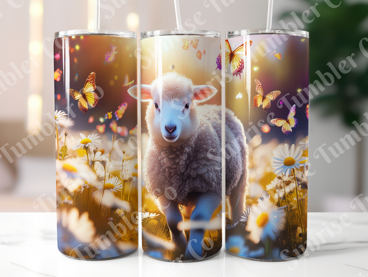 Lamb & Sheep Variety - 20oz and 30oz Tumblers (Glow In The Dark Green And Blue Available)