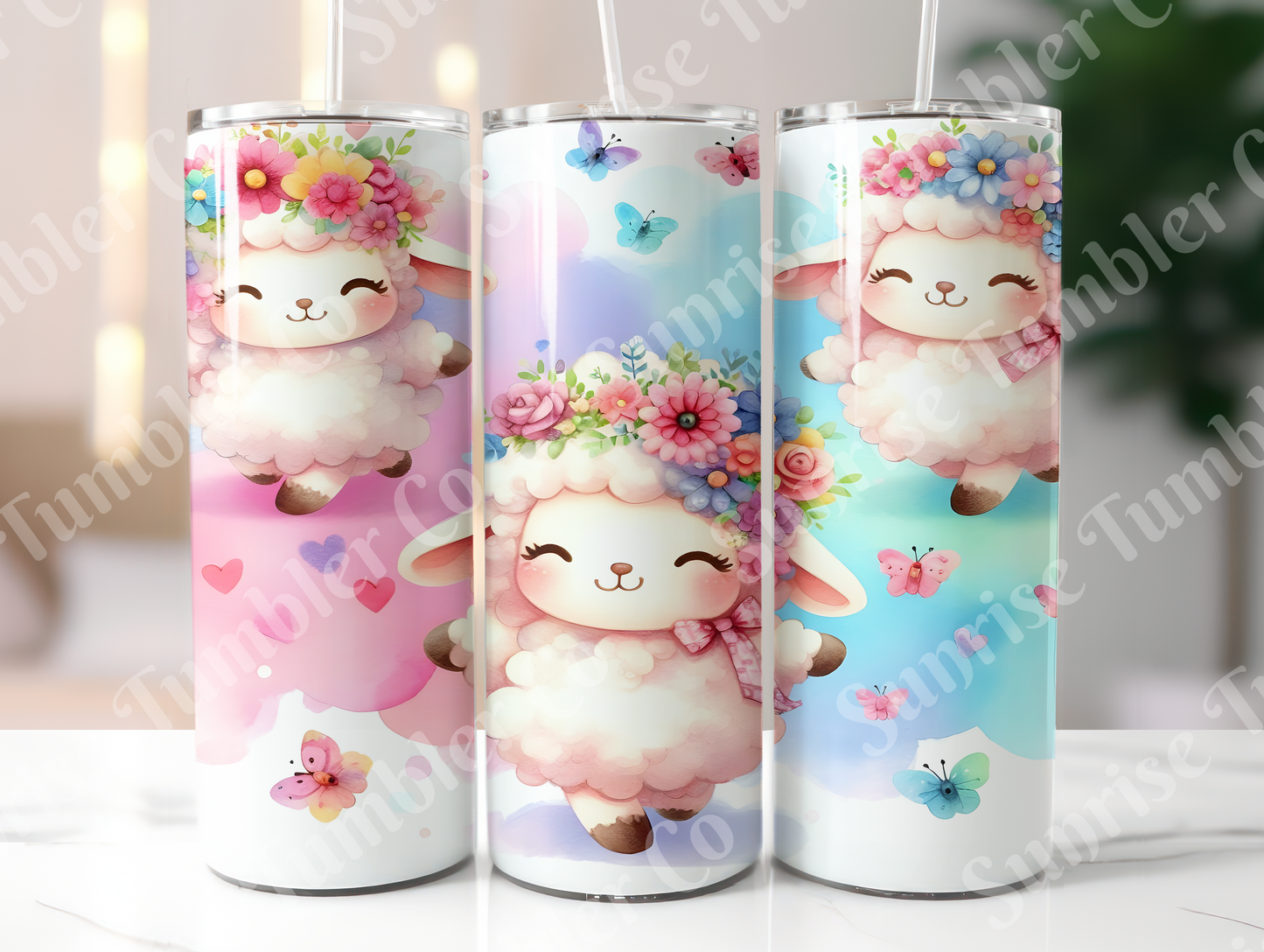 Lamb & Sheep Variety - 20oz and 30oz Tumblers (Glow In The Dark Green And Blue Available)