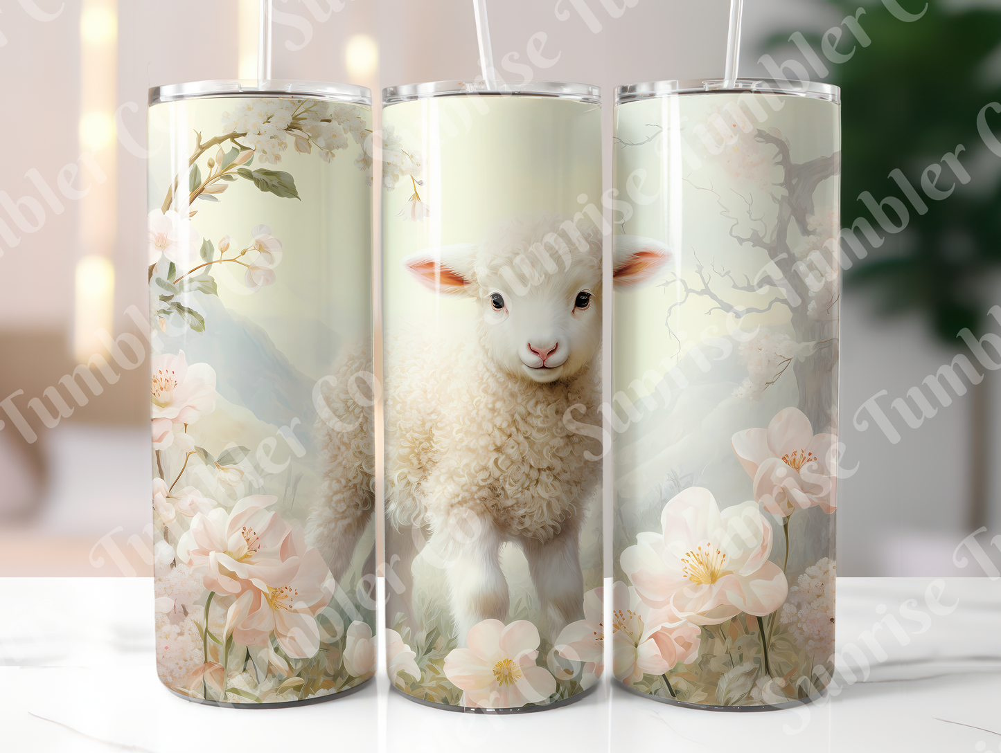 Lamb & Sheep Variety - 20oz and 30oz Tumblers (Glow In The Dark Green And Blue Available)