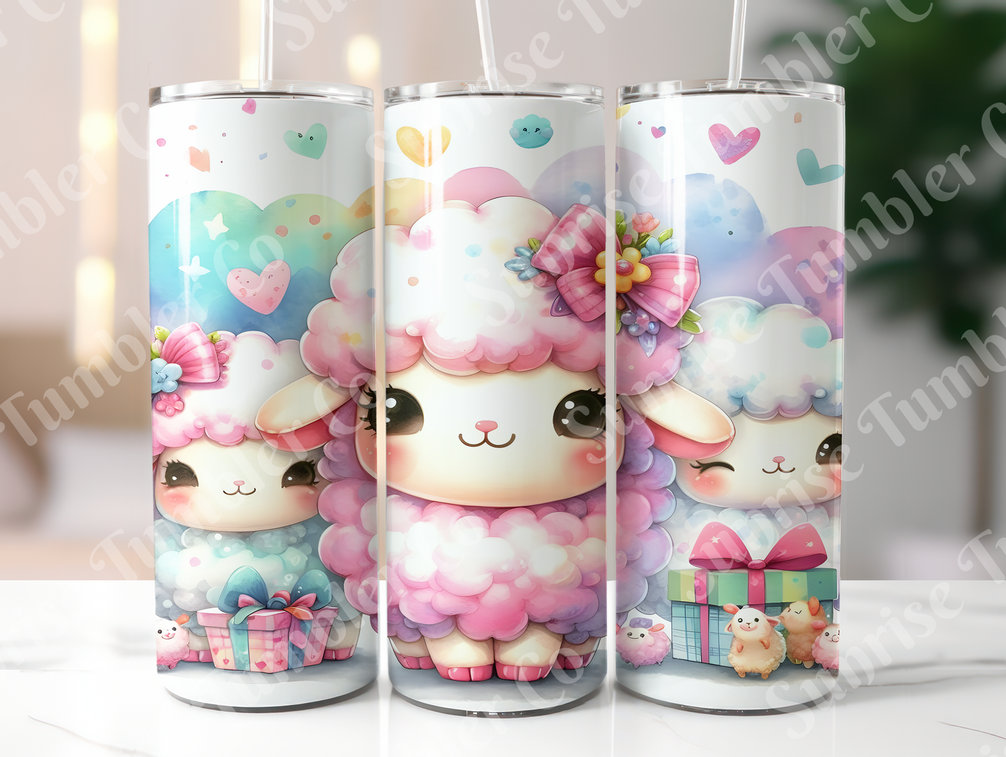 Lamb & Sheep Variety - 20oz and 30oz Tumblers (Glow In The Dark Green And Blue Available)
