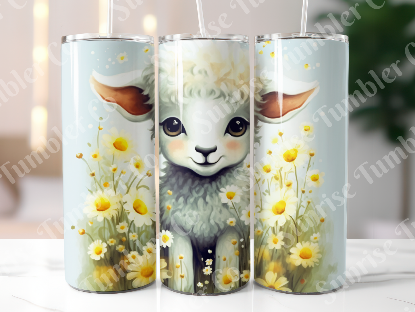 Lamb & Sheep Variety - 20oz and 30oz Tumblers (Glow In The Dark Green And Blue Available)