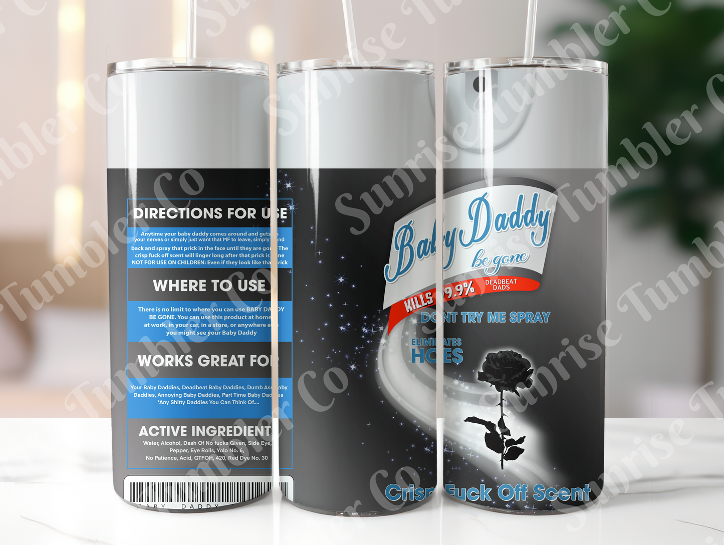 Mature & Adult Sayings Variety Part 1 - 20oz and 30oz Tumblers (Glow In The Dark Green And Blue Available)