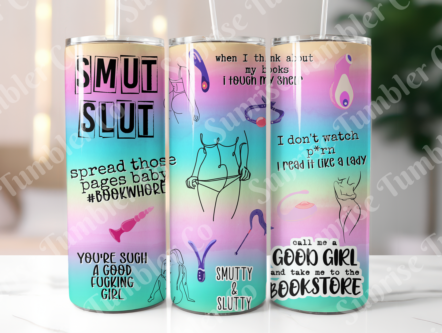 Mature & Adult Sayings Variety Part 5 - 20oz and 30oz Tumblers (Glow In The Dark Green And Blue Available)