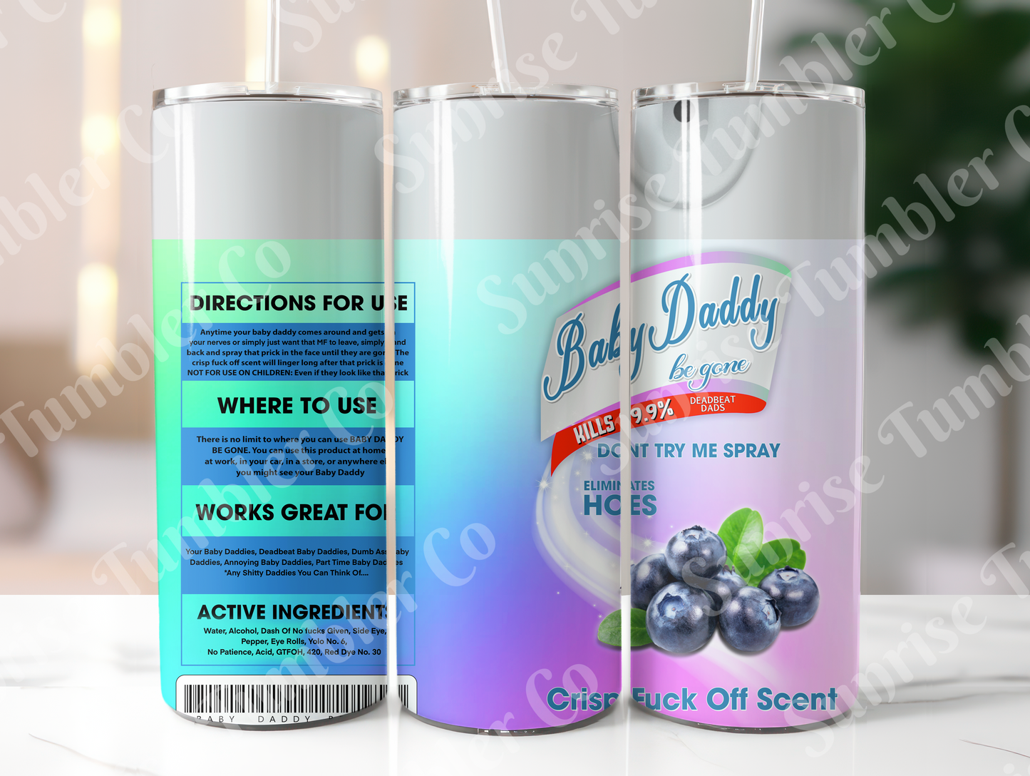 Mature & Adult Sayings Variety Part 1 - 20oz and 30oz Tumblers (Glow In The Dark Green And Blue Available)