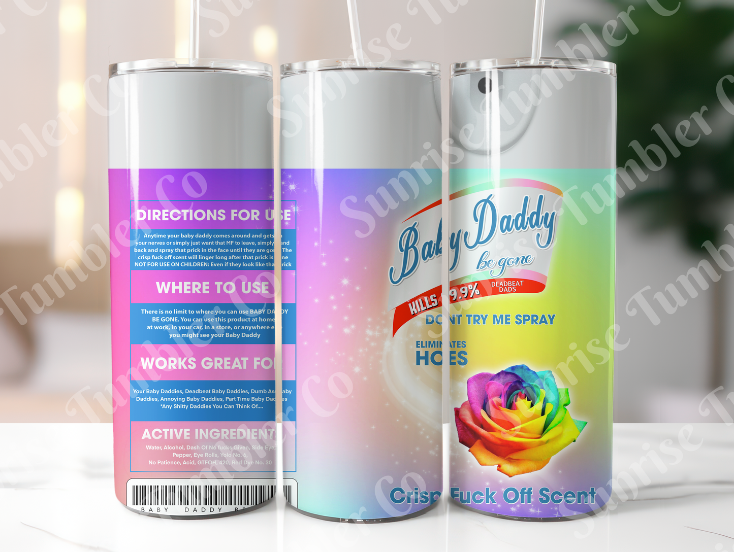 Mature & Adult Sayings Variety Part 1 - 20oz and 30oz Tumblers (Glow In The Dark Green And Blue Available)