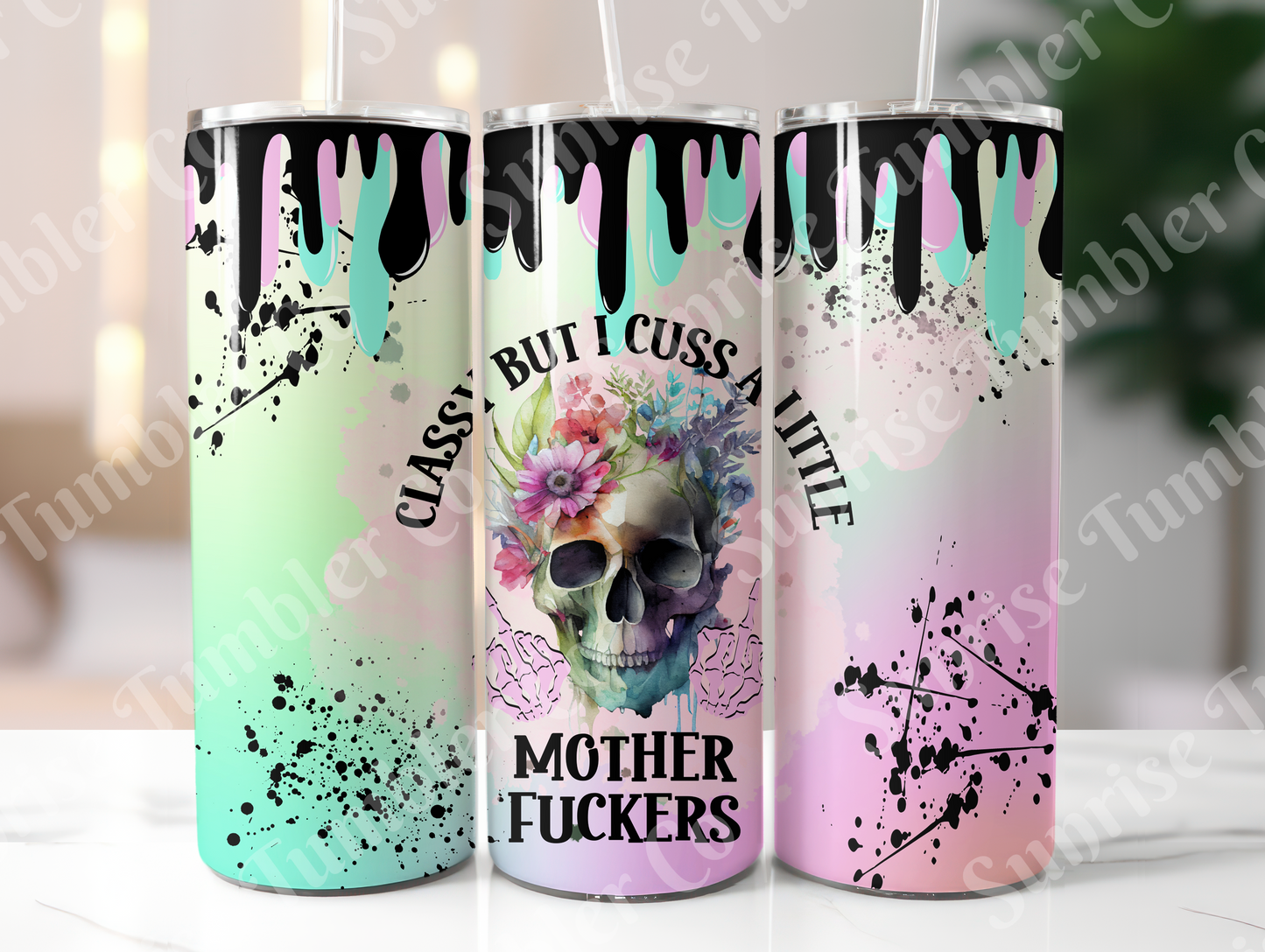 Mature & Adult Sayings Variety Part 2 - 20oz and 30oz Tumblers (Glow In The Dark Green And Blue Available)