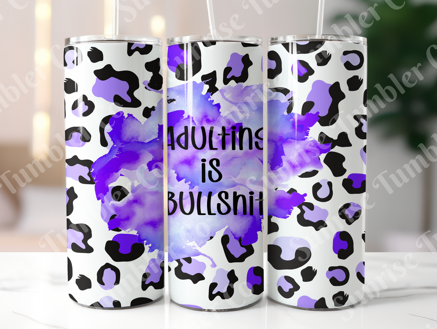 Mature & Adult Sayings Variety Part 1 - 20oz and 30oz Tumblers (Glow In The Dark Green And Blue Available)