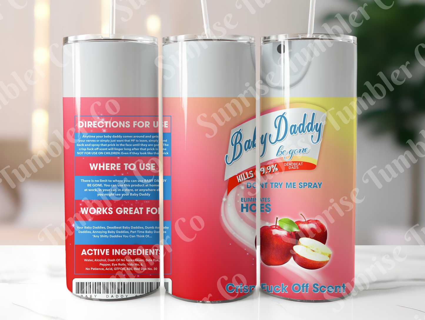 Mature & Adult Sayings Variety Part 1 - 20oz and 30oz Tumblers (Glow In The Dark Green And Blue Available)