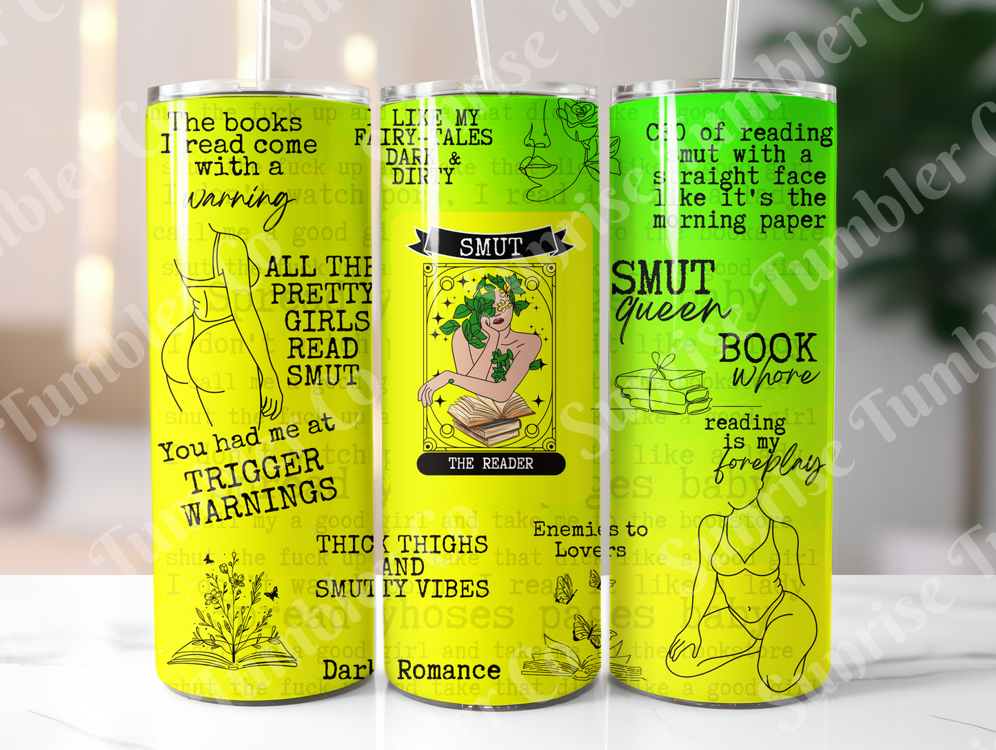 Mature & Adult Sayings Variety Part 4 - 20oz and 30oz Tumblers (Glow In The Dark Green And Blue Available)