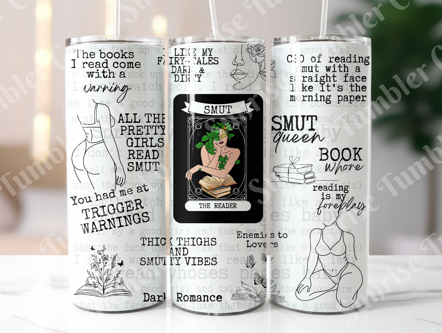 Mature & Adult Sayings Variety Part 4 - 20oz and 30oz Tumblers (Glow In The Dark Green And Blue Available)