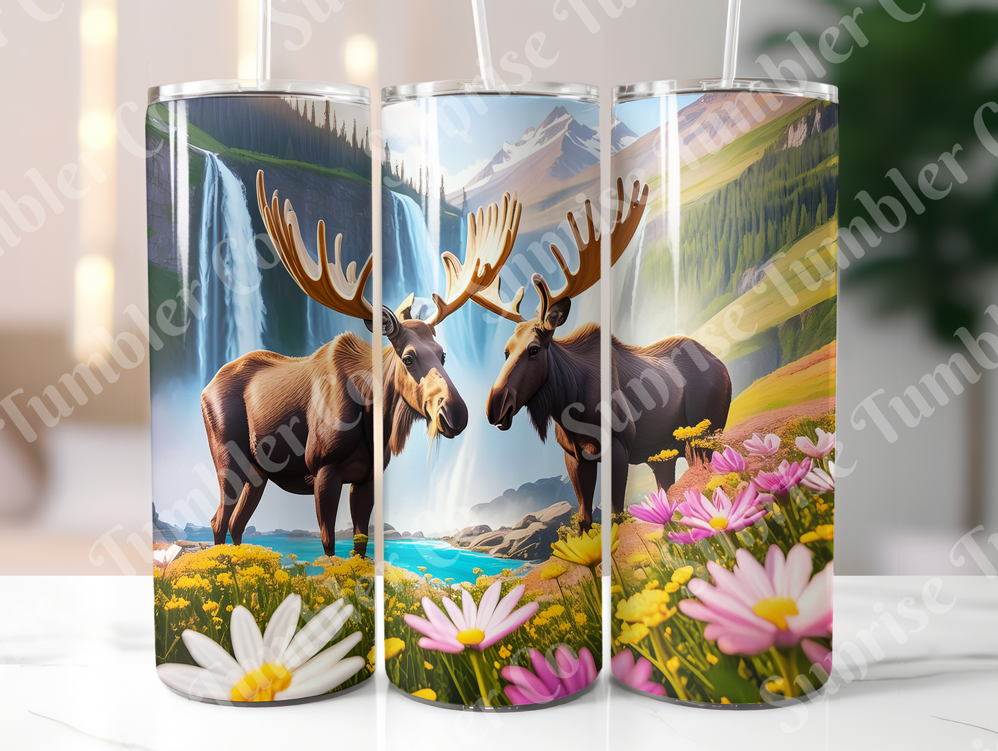 Moose Variety - 20oz and 30oz Tumblers (Glow In The Dark Green And Blue Available)