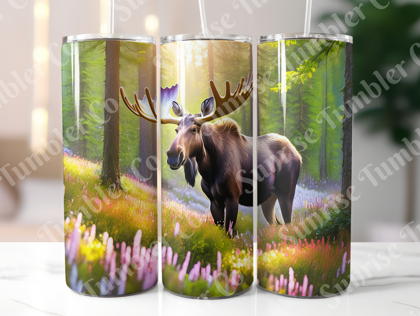 Moose Variety - 20oz and 30oz Tumblers (Glow In The Dark Green And Blue Available)