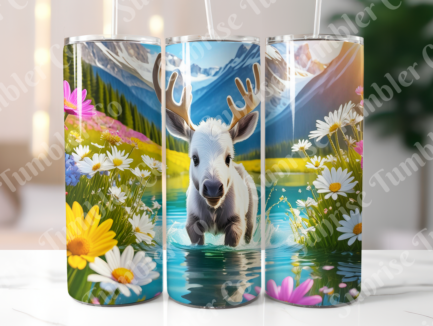 Moose Variety - 20oz and 30oz Tumblers (Glow In The Dark Green And Blue Available)