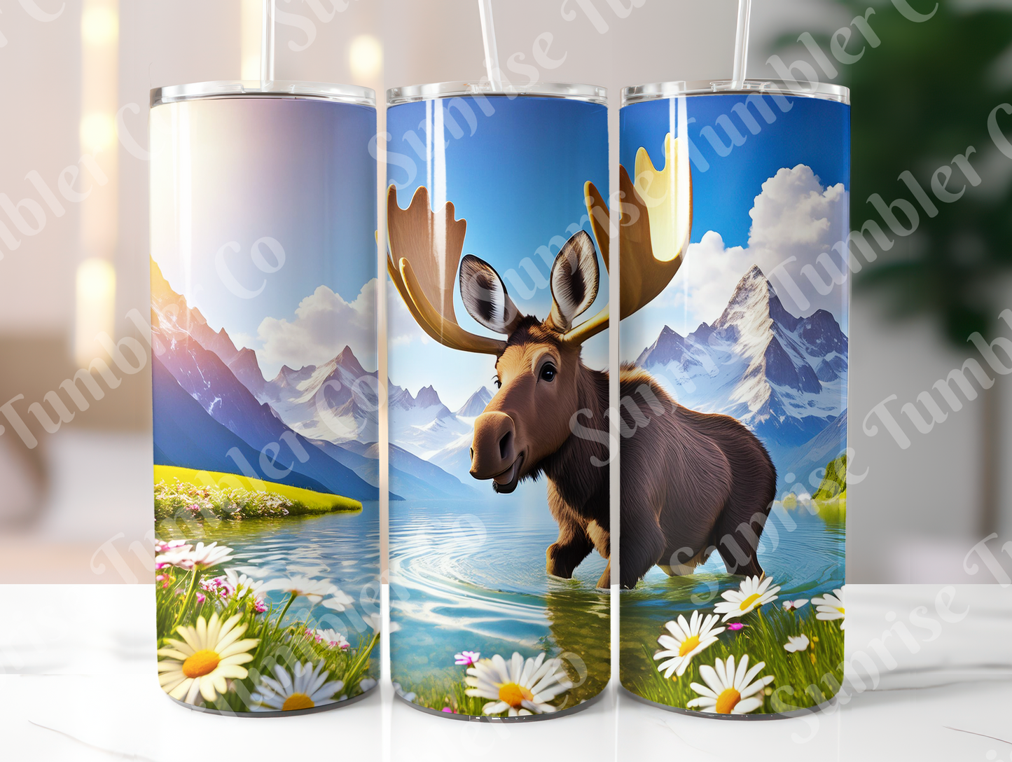 Moose Variety - 20oz and 30oz Tumblers (Glow In The Dark Green And Blue Available)