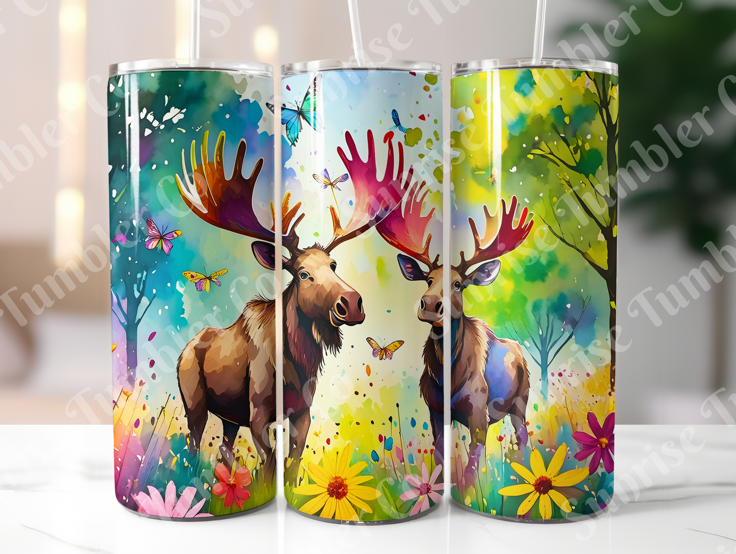 Moose Variety - 20oz and 30oz Tumblers (Glow In The Dark Green And Blue Available)