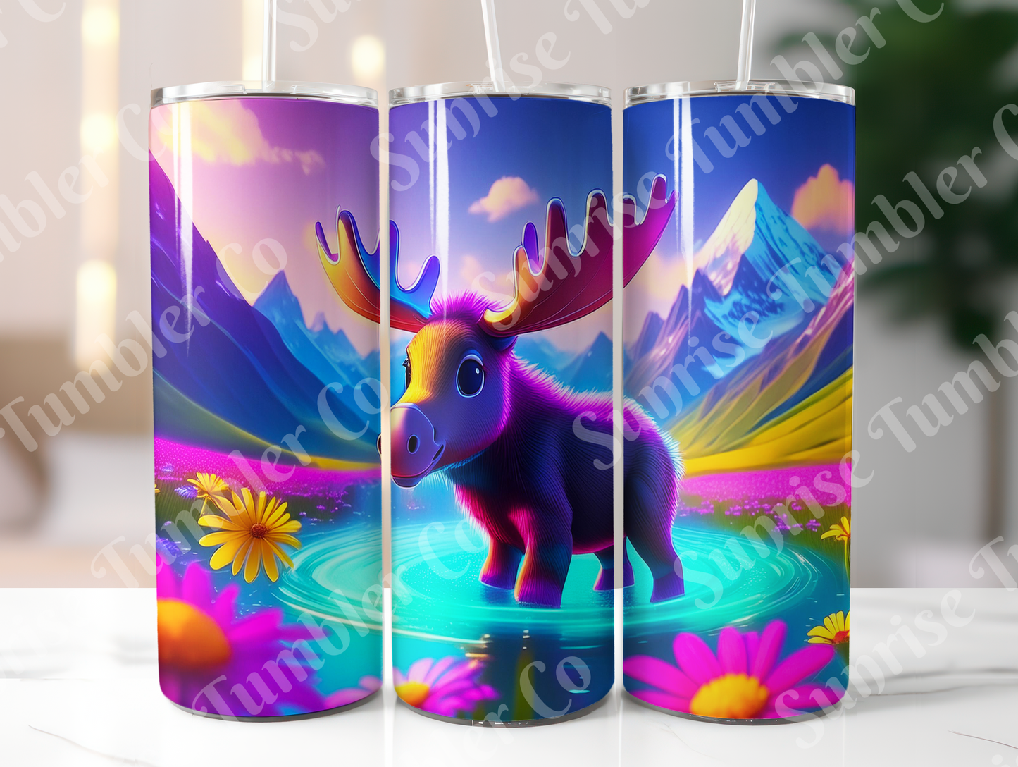 Moose Variety - 20oz and 30oz Tumblers (Glow In The Dark Green And Blue Available)