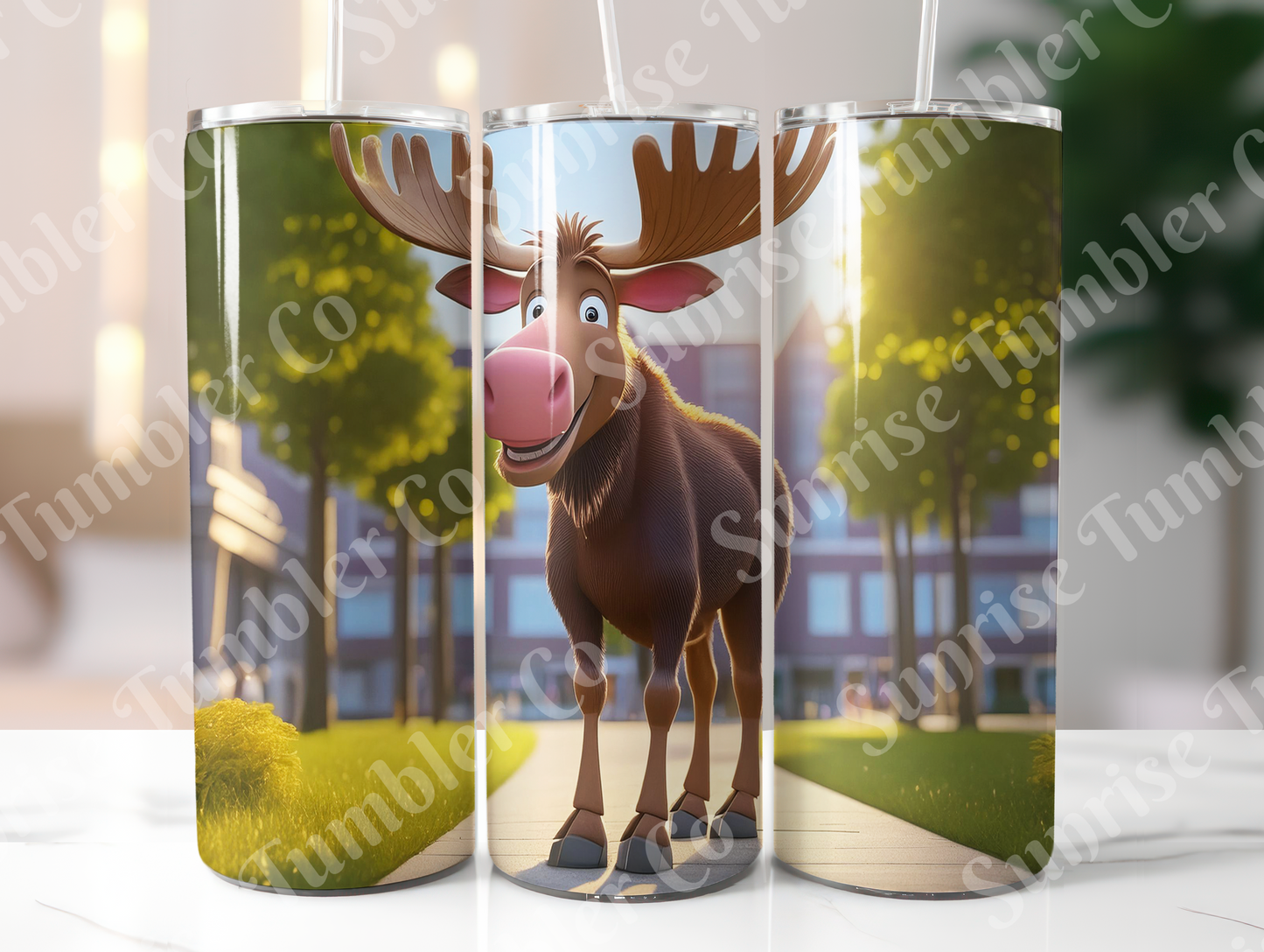 Moose Variety - 20oz and 30oz Tumblers (Glow In The Dark Green And Blue Available)