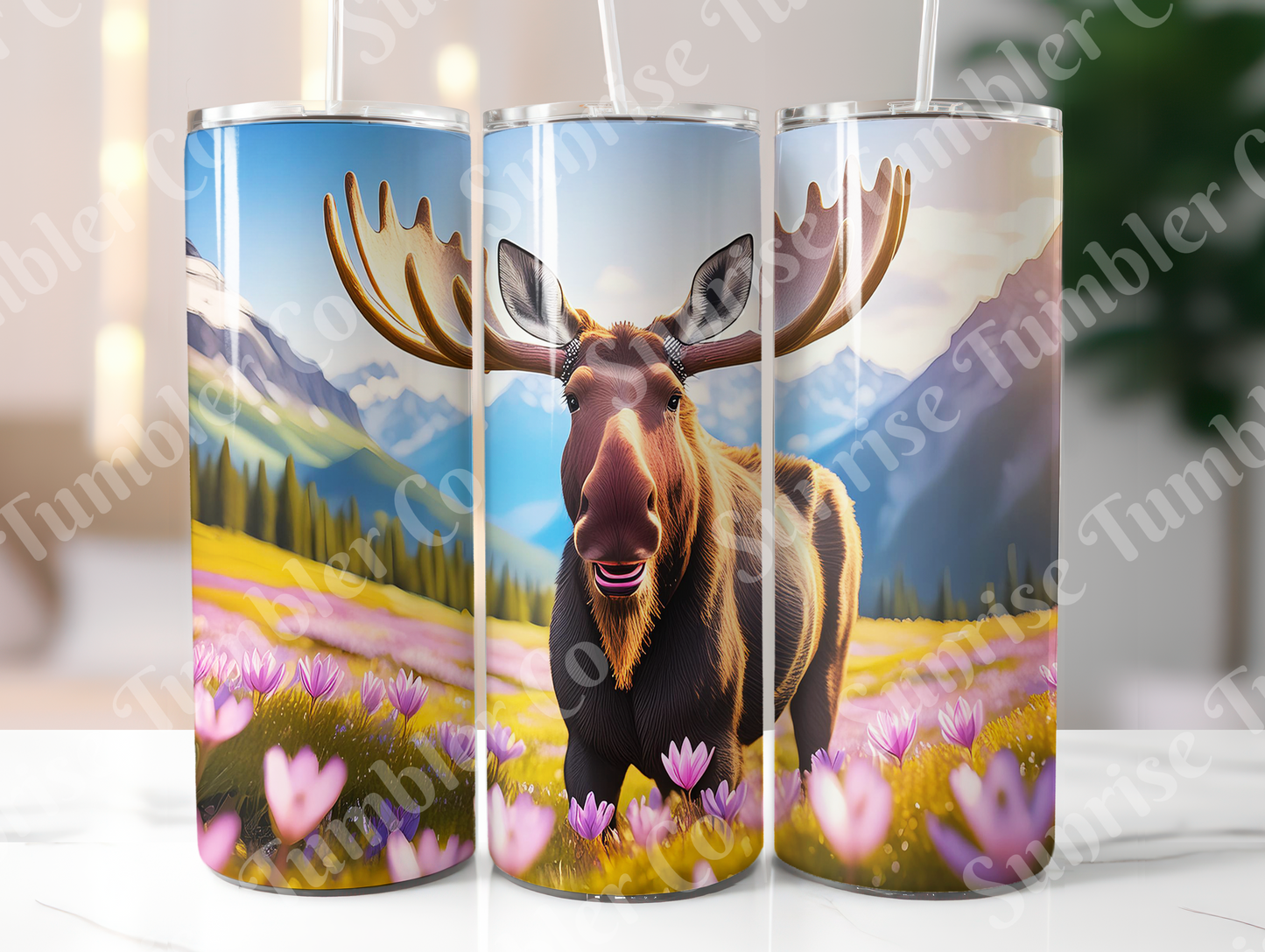 Moose Variety - 20oz and 30oz Tumblers (Glow In The Dark Green And Blue Available)