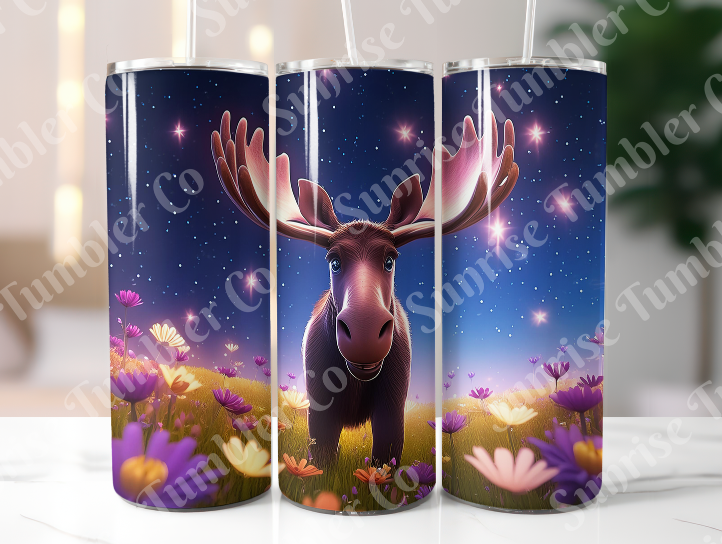 Moose Variety - 20oz and 30oz Tumblers (Glow In The Dark Green And Blue Available)