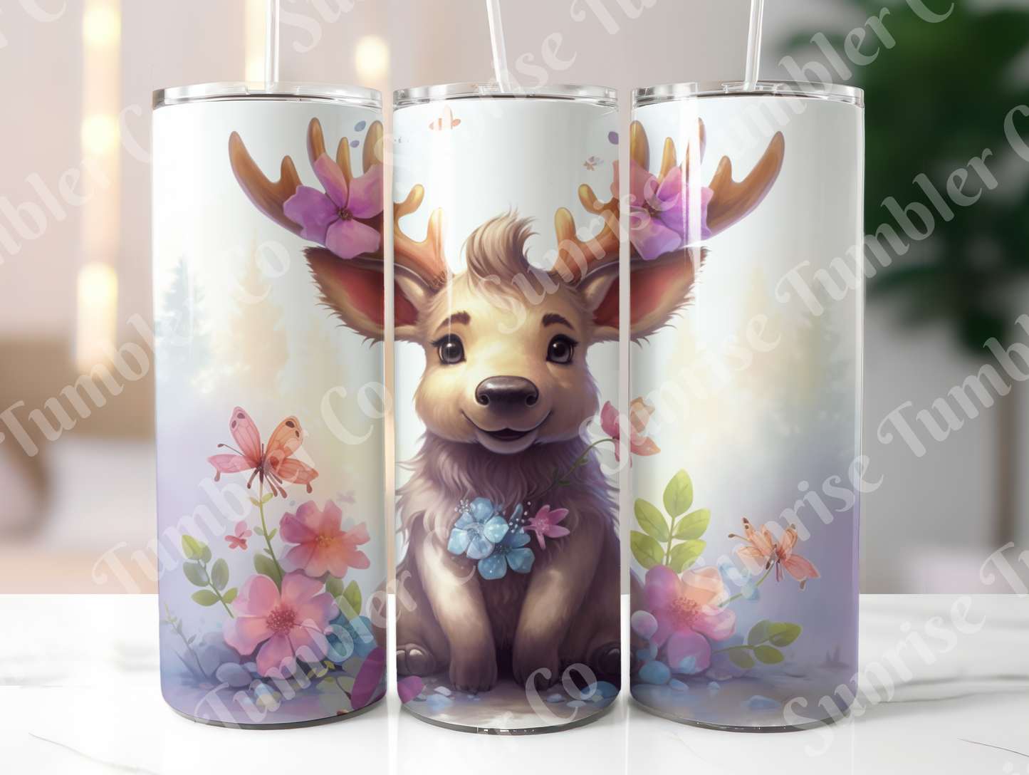 Moose Variety - 20oz and 30oz Tumblers (Glow In The Dark Green And Blue Available)